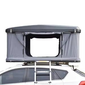 خيمة سقف السيارة للتخييم في الهواء الطلق بالجملة، خيمة سقف صلبة من الألياف الزجاجية ABS للسيارات الرباعية الدفع مع سلم للتخييم - Product Image 2