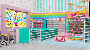 Alla moda palloncini di buon compleanno forniture regalo mobili negozio di giocattoli Design Showroom Costume festa di carnevale decorazione negozio - Product Image 6