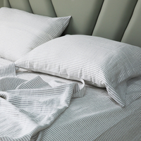 Draps en bambou, ensemble de draps en bambou King, doux et soyeux, ensemble de draps en bambou Queen, 300 fils