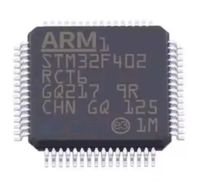 Origineel In Voorraad Stm32f4 Stm32f402 Geïntegreerde Schakelingen Ic Chip Mcu Microcontroller Stm32f402rct6 64Lqfp