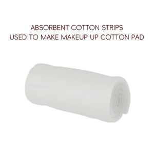 Yüksek Kaliteli Pamuk Şeritleri Makyaj Pedi Üretimi İçin Üstün Emicilik Pamuk Pedi Hammaddesi - Product Image 4