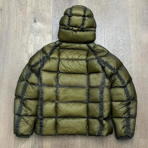 OEM Fabricante de encargo de prendas de vestir exteriores de invierno de color sólido acolchado burbuja abajo relleno Puffer Chaquetas Hombres - Product Image 4