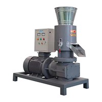 Petite machine de production de granulés de biomasse, compresseur de granulation de paille, engrais à base de fumier de vache, machine à granulés de sciure de bois
