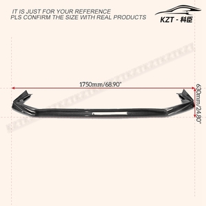 Labbro Anteriore in Fibra di Carbonio Stile VRSA1 per SUBARU WRX <span class=keywords><strong>STI</strong></span> S4 VAB VAF dal 2018 in Poi (Restyling) - Product Image 3