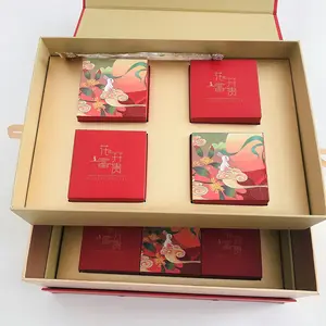 double layers rigid box functional boxe and packaging box printing service