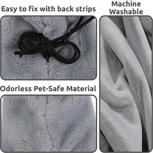 판촉 새 담요 케이지 코너 양털 침대 아늑한 따뜻한 앵무새 집 포옹 둥지 매달려 장난감 잉꼬새 도매 새 친구 - Product Image 4