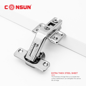 เฟอร์นิเจอร์ฮาร์ดแวร์135องศามุมเหล็กปกปิดบานพับประตูตู้ - Product Image 6