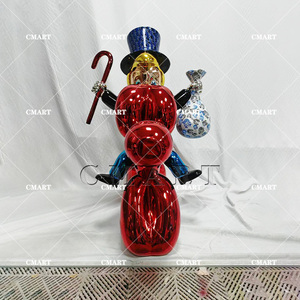 <span class=keywords><strong>Escultura</strong></span> <span class=keywords><strong>de</strong></span> Resina <span class=keywords><strong>de</strong></span> Fibra <span class=keywords><strong>de</strong></span> Vidrio <span class=keywords><strong>de</strong></span> 1.3-6 pies, Estatua <span class=keywords><strong>de</strong></span> Hombre Rico con Bolsa <span class=keywords><strong>de</strong></span> Dinero, <span class=keywords><strong>Escultura</strong></span> Dollar Alex, Temática Amor por el Arte - Product Image 4