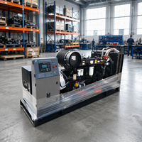 Groupe électrogène diesel silencieux 200KW 250KVA à démarrage automatique, châssis ouvert, 50Hz, avec réservoir de carburant intégré