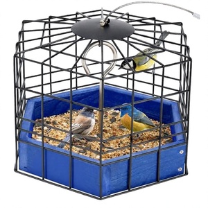 Comedero para Pájaros Transparente Panorámico para Jardín, Construcción Resistente al Óxido y al Agua, para Observación de Aves en el Patio Trasero - Product Image 2