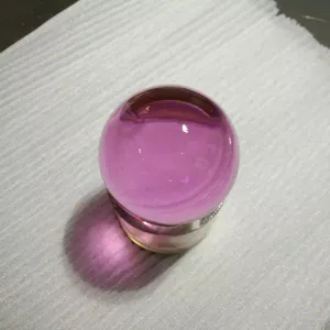 尤伊佐20毫米200毫米透明亚克力球体纯蓝半健身球有机玻璃球球坑塑料制品