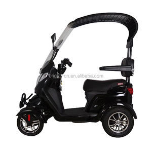 Hot 60V Scooter eléctrico de movilidad Motocicleta de 4 ruedas con techo abierto para personas discapacitadas - Product Image 2