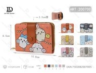 Portafoglio Pieghevole a Scomparsa Singola con Motivo Cartoon, Mini Borsa da Donna di Piccole Dimensioni con Chiusura Singola - Product Image 1