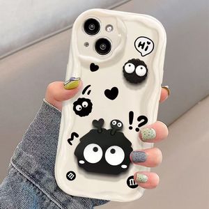 Than Bóng Búp Bê Phim Hoạt Hình TPU Điện Thoại Di Động Trường Hợp Đối Với <span class=keywords><strong>iPhone</strong></span> 14 Đầy Đủ Gói Drop Shipping Chịu Mài Mòn Cho 13 12 11 Internet Màu Đỏ Cho 7P/8P - Product Image 4