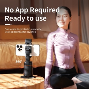 Trípode de seguimiento facial automático 360 <span class=keywords><strong>pivo</strong></span> pod-Soporte de teléfono inteligente de seguimiento facial automático 360 soporte de teléfono de cámara de seguimiento facial automático - Product Image 5