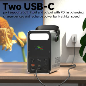 <span class=keywords><strong>JOKO</strong></span> พาวเวอร์แบงค์แบบพกพา ความจุ 80000mAh แบตเตอรี่ลิเธียมโพลิเมอร์ ชาร์จเร็ว 35W พร้อมพอร์ต Type-C/USB รองรับแรงดันไฟฟ้า 12V สำหรับโทรศัพท์มือถือ - Product Image 5