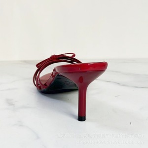 Zapatos de Tacón para Mujer al por Mayor, Zapatos Tipo Mule con Lazo, Tacones de Calidad para Mujer 2025 - Product Image 4