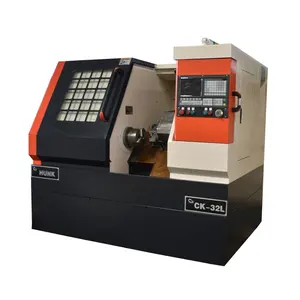 Yüksek hızlı çalışma mini torna makinesi fiyat özellikleri CK36 ck40 yatay cnc kesme makinesi otomatik besleme