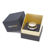 Boîtes de rangement de luxe avec logo personnalisé Ensembles de cadeaux de bouteilles en verre de parfum d'huile essentielle Boîte de parfum carrée