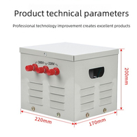 Transformateur d'éclairage JMB-500VA1000VA 380V 220/110V 36V 24V 6V, transformateur de lumière de stationnement, transformateur de puissance