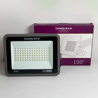 Projecteur haute luminosité projecteur réverbère extérieur 100W 200W 300W 400W 500W Led lumière d'inondation solaire projecteurs solaires