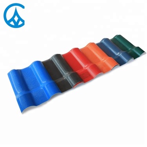 Color de plástico recubierto de Popular Asa resina sintética español hojas de techo de efecto invernadero - Product Image 4