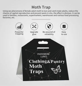 Pièges Offres Spéciales de phéromone de mite à semi-conducteurs efficaces pour la lutte antiparasitaire des frelons domestiques - Product Image 2