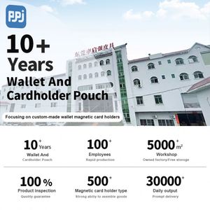 ที่ใส่บัตรเครดิตหนังดีไซน์เก๋เหมาะสำหรับใช้งานประจำวันในออฟฟิศรูปแบบพกพาและลำลองสามารถปรับแต่งราคาได้ - Product Image 4
