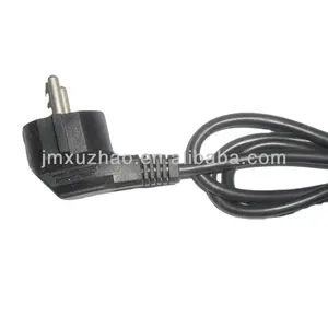 Factory wholesale price 2 or 3 Pin European Standard 220V Power cord Plug for China customized manufacturing