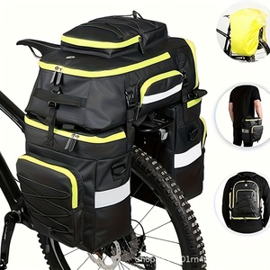 Alforja Desmontable 3 en 1 para Bicicleta, Gran Capacidad, para Portaequipajes Trasero, para Carretera Sichuan-Tibet - Product Image 4