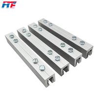 Pince de porte automatique sans perçage RETO pour systèmes de portes coulissantes automatiques en verre de 10-12 mm, quincaillerie de porte en verre