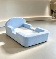 Canapé convertible pour enfants, idéal pour chambre et salle de jeux, canapé compressé sous vide, pouf sectionnel, chaise de sol