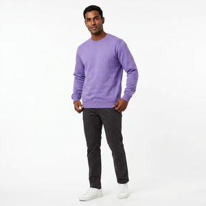 Sudadera con Capucha Personalizada para Hombre, 100% Algodón Grueso, Corte Regular, Ropa Deportiva Casual de Invierno, Secado Rápido, Bordada - Product Image 1
