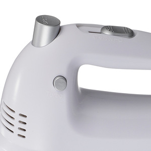 Batteur à œufs manuel Cuisinart 150W, 5 vitesses, plastique blanc, appareil de cuisine - Product Image 4