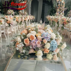 JY Fleurs Blanches Rangée de Fleurs de Cerisier Fleurs Artificielles Chemin de Table Allée Floral pour Événement de Mariage - Product Image 4