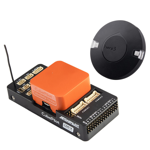 Orange Standard Set Pixhawk 2.1 Open Source UAV Autopilot Flight Controller with Here3 CAN GPS for FPV RC Quadcopter