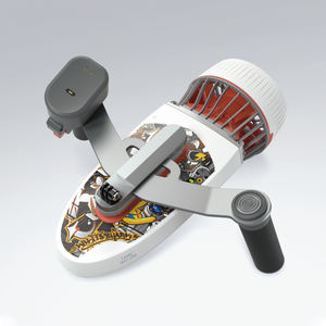 Hélice acuática de mano, Ayuda de natación compacta, patinete resistente al agua salada, diseño ergonómico, hélice deportiva subacuática Unisex - Product Image 3