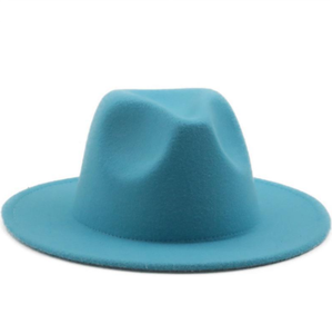 Sombrero Fedora de Lana Clásico de Ala Ancha con Hebilla de Cinturón, el Más Vendido - Product Image 1