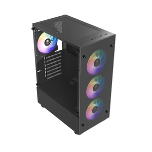 JNP <span class=keywords><strong>PRIX</strong></span> D'USINE MATX ATX Gaming TG panneaux <span class=keywords><strong>de</strong></span> verre <span class=keywords><strong>gamer</strong></span> ordinateur pc <span class=keywords><strong>tour</strong></span> <span class=keywords><strong>de</strong></span> boîtier - Product Image 3