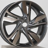 Flrocky pour Hyundai Chine vente en gros 15 16 17 pouces jantes en alliage de voiture de tourisme pour I30 I45 Ix20 Ix35 5*114.3 4*100
