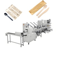 Machine d'emballage flow-pack entièrement automatique pour sacs coussinets alimentaires, spaghetti, pain, macarons, avec moteur, pour applications papier et chimiques