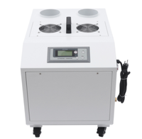 Humidificateur ultrasonique industriel à humidité constante pour la suppression de la poussière en entrepôt / Usine textile antistatique / Atelier alimentaire / Laboratoire