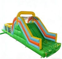 Toboggans aquatiques gonflables de grande taille de haute qualité sur le thème des Avengers, château gonflable en PVC pour les événements en plein air pour les enfants