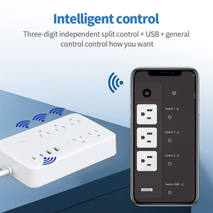 Multiprise intelligente 45W à charge rapide avec ports USB pour <span class=keywords><strong>iPhone</strong></span>, tablette et ordinateur portable (norme américaine) - Product Image 5