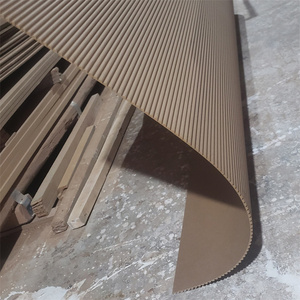 Curved Wave <strong>DECOR</strong> <strong>MDF</strong> Fluted Cladding Flexible Solid Pine Wood <strong>Panel</strong> - Product Image 1
