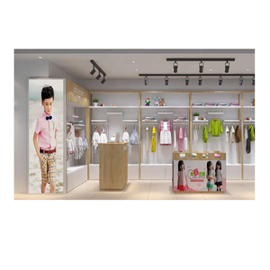 Estante de ropa para niños hermoso vendedor caliente muebles de tienda para tienda de ropa para niños escaparates Premium - Product Image 6