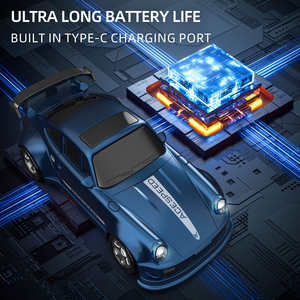 Fabricante de Mini Coche de Carreras Drift a Escala 1/64 con Control Remoto RC de 2.4G, Juego de Luces Interconectadas, Velocidad Máxima, Juguetes para Niños - Product Image 5