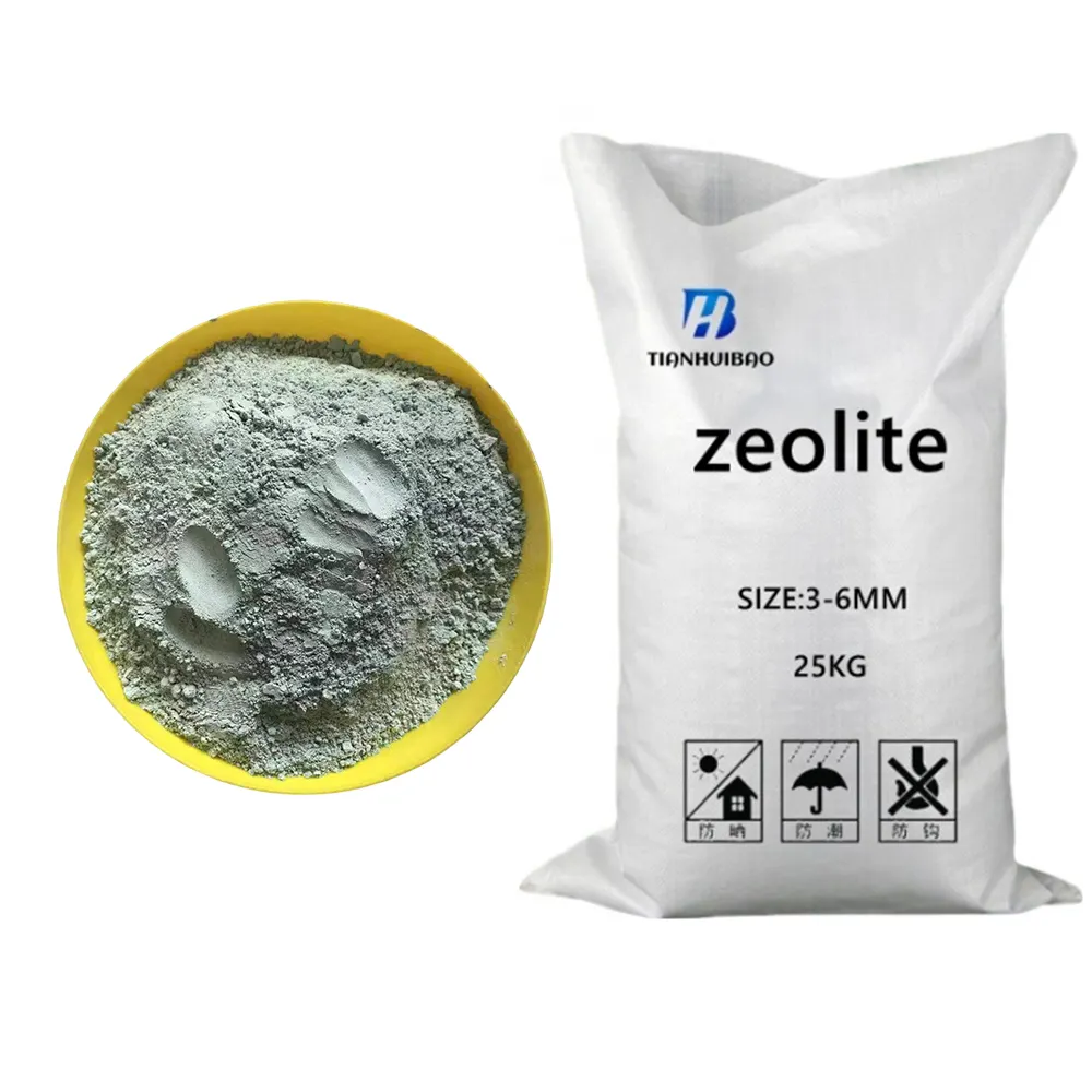 Productos químicos de plástico para detergente de zeolita, buena calidad, crédito