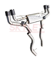 Échappement arrière à soupapes de performance pour BMW M340i M440i B58 G20 G22, contrôle de soupape à distance, son sportif avec embouts en carbone