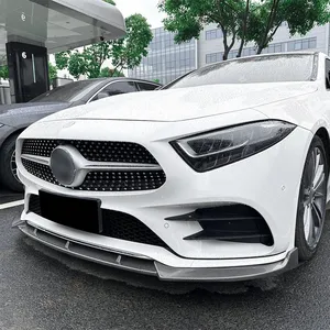 สตาร์นาฟ สำหรับเมอร์เซเดส เบนซ์ ซีแอลเอส คลาส C257 CLS300 CLS350 CLS450 CLS53 AMG Line 2018+ ชุดแต่งกันชนหน้า ดิฟฟิวเซอร์ สปอยเลอร์ ลิปการ์ด ทริม - Product Image 6
